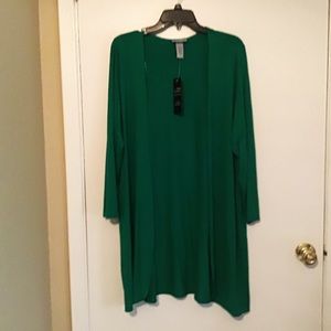 NWT Catherine Open Cardigan size 0X